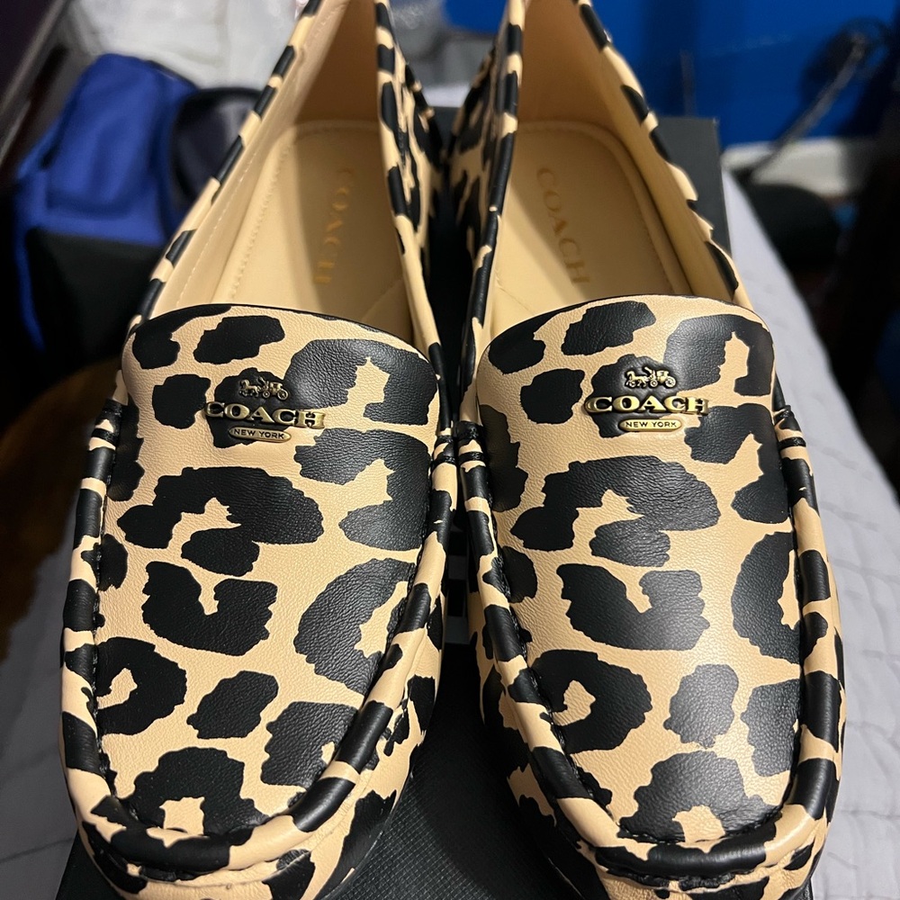 Coach Marley Leopard Print Shoes - Picture 3 of 4